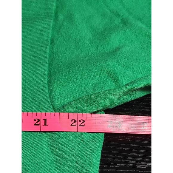 Gildan Ultra Cotton Sprite Logo T Shirt Bright Green XL - Picture 5 of 6